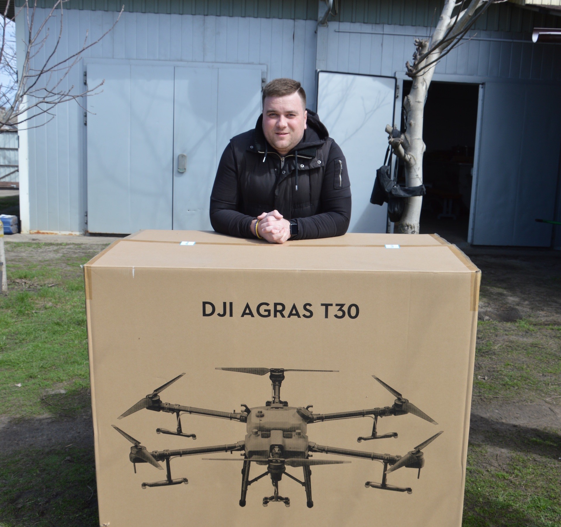 Перший офіційний агродрон DJI­ AGRAS­ T30 в Україні у 2023 році!